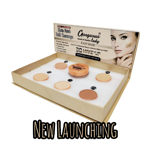 Gorgeous Lady 3D Makeup Easy Base
