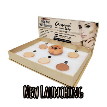Gorgeous Lady 3D Makeup Easy Base