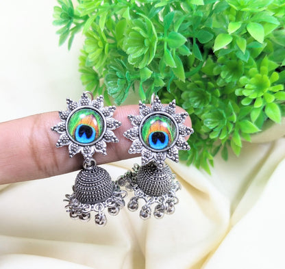 Antique Style Indian Jhumkis