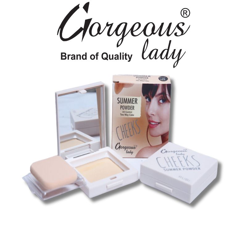Gorgeous lady Cheeks Summer Face Powder