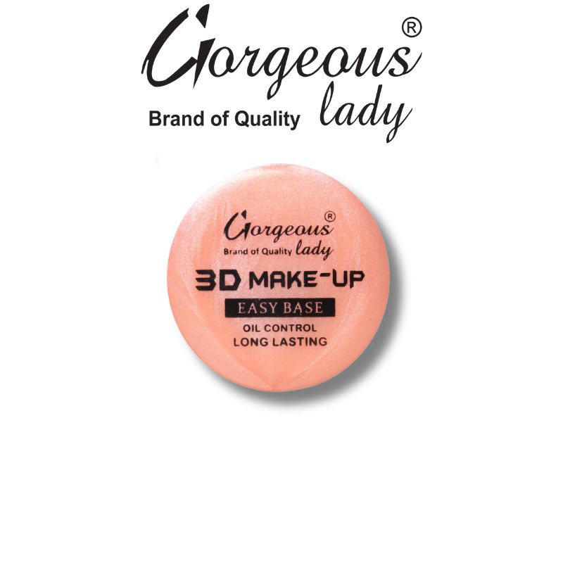 Gorgeous Lady 3D Makeup Easy Base